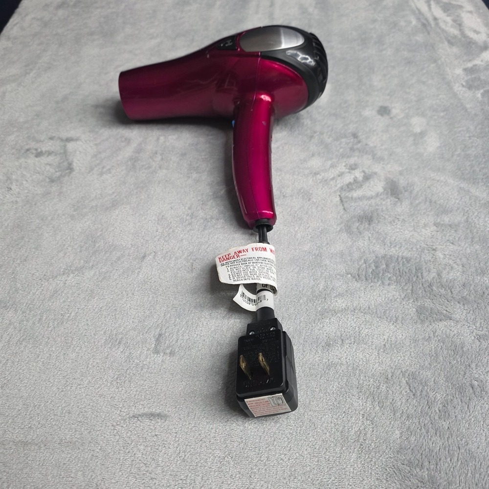 Infiniti Pro ConAir Hair Blow Dryer 1875 Watt Fuchsia Salon Styling Tool